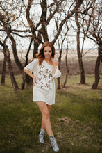 Load image into Gallery viewer, the 'branded' tee shirt dress