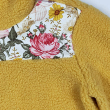 Load image into Gallery viewer, Clover Cottage - Rustic Floral Girls Sherpa
